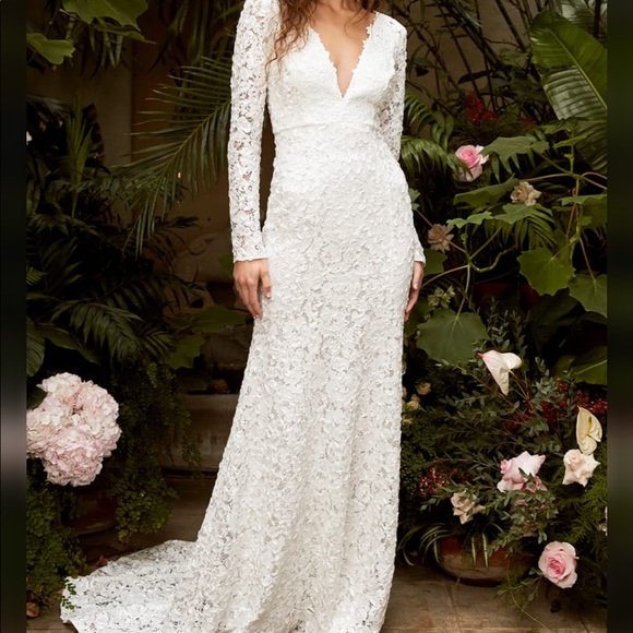 Lulus Following Your Heart White Lace 